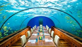 Alle Maldive il primo ristorante sottomarino