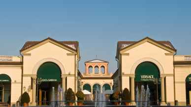 Dove sono i dieci migliori outlet in Italia