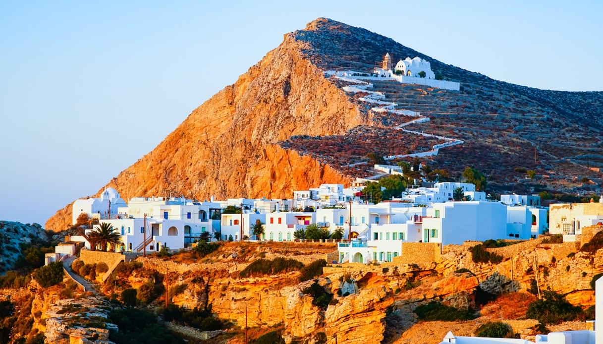 Isola di Folegandros, perla delle Cicladi
