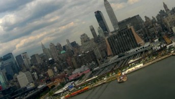 New York vista dall’elicottero