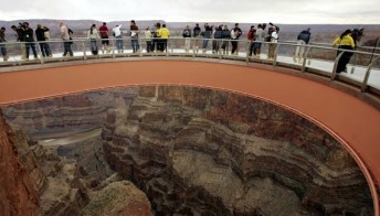 Lo Skywalk sul Grand Canyon