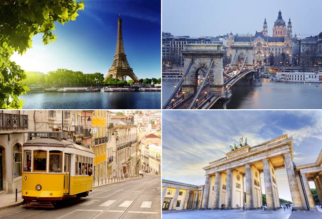 La capitale europea più bella: vota la tua preferita con un Like