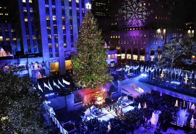 Rockefeller Center Natale.New York Meta Preferita Per Natale E Capodanno Siviaggia