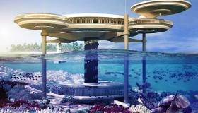 Alle Maldive un hotel subacqueo in stile Star Trek