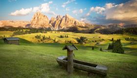 Merenda ad alta quota nell’Alpe di Siusi