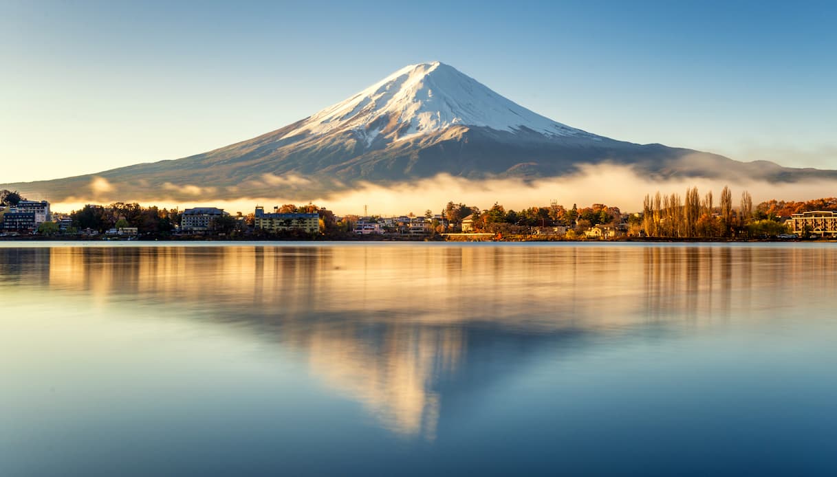 Lago al Monte Fuji