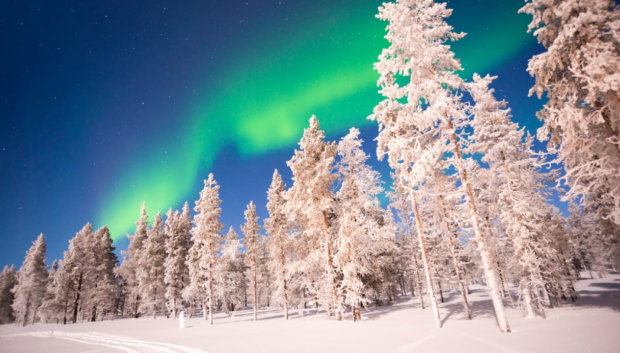 Finlandia: l'aurora boreale