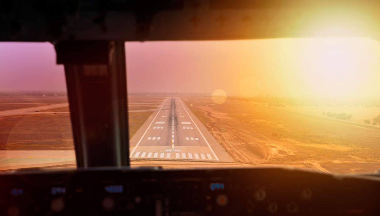 Ecco cosa si prova ad atterrare