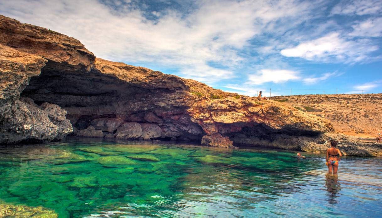 Spiaggia di Mare Morto, Lampedusa