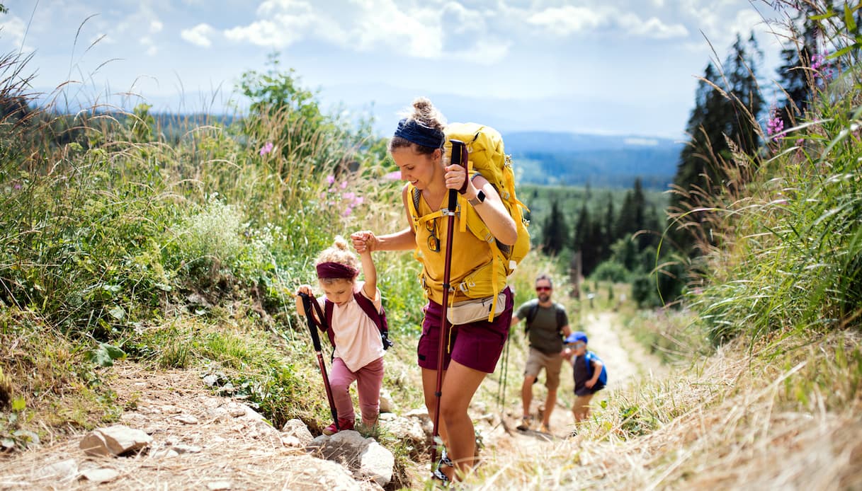 Trekking in montagna