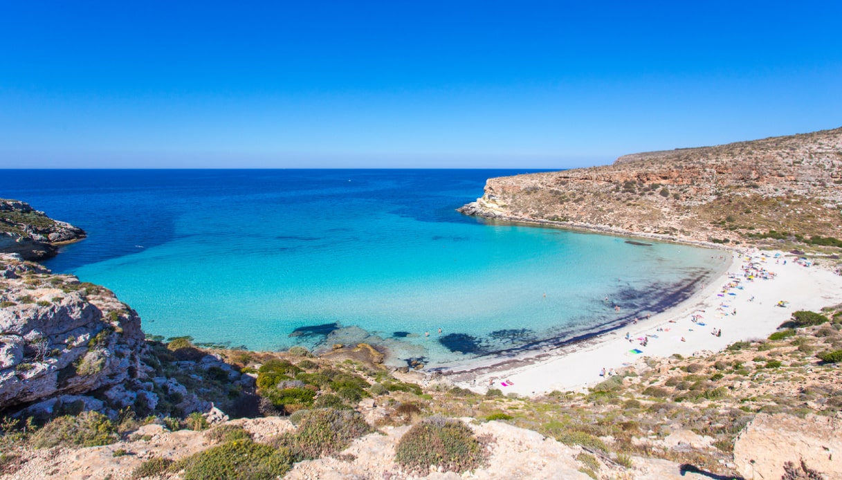 A Lampedusa mare caldo per gran parte dell'anno