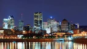 Montreal vista di notte