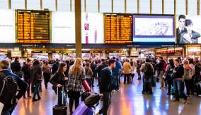 La stazione di Roma Termini