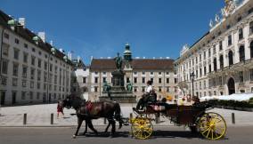 Carrozza in mezzo a Vienna