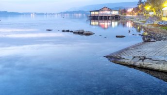 Antica città sommersa nel lago di Viverone