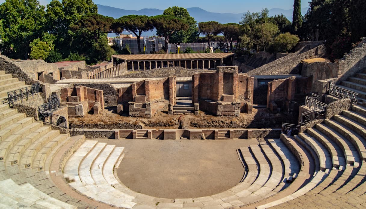 Anfiteatro a Pompei