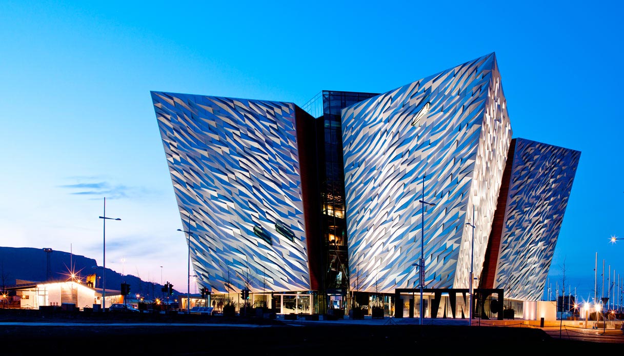 Il museo del titanic a Belfast