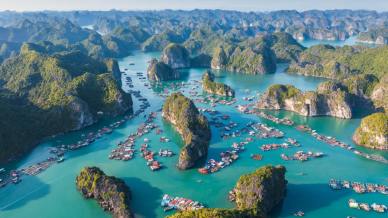 La Baia di Ha Long in Vietnam, creata da draghi leggendari