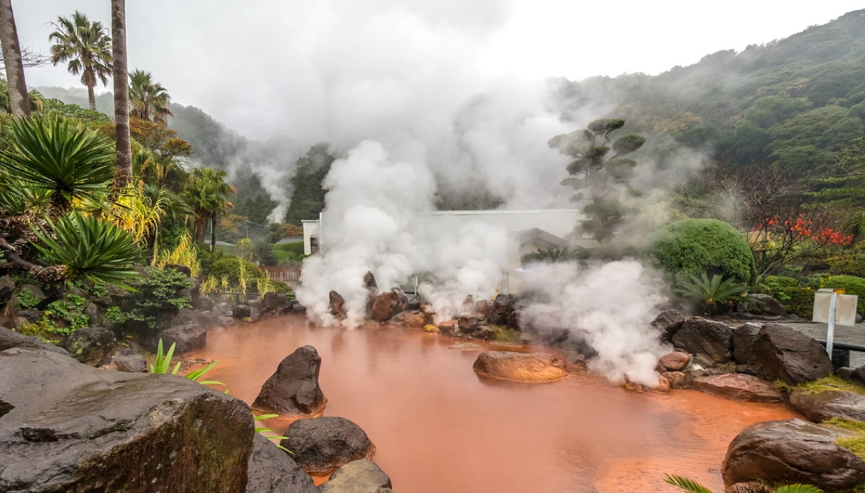 Beppu in Giappone