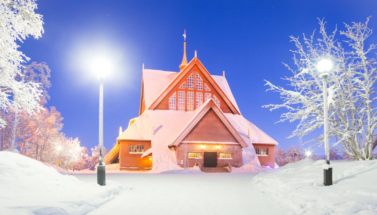 Cattedrale di Kiruna in Svezia