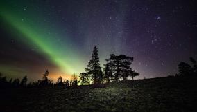 Le aurore boreali di Tromsø, in Norvegia