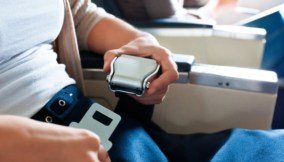 Cinture sicurezza aereo