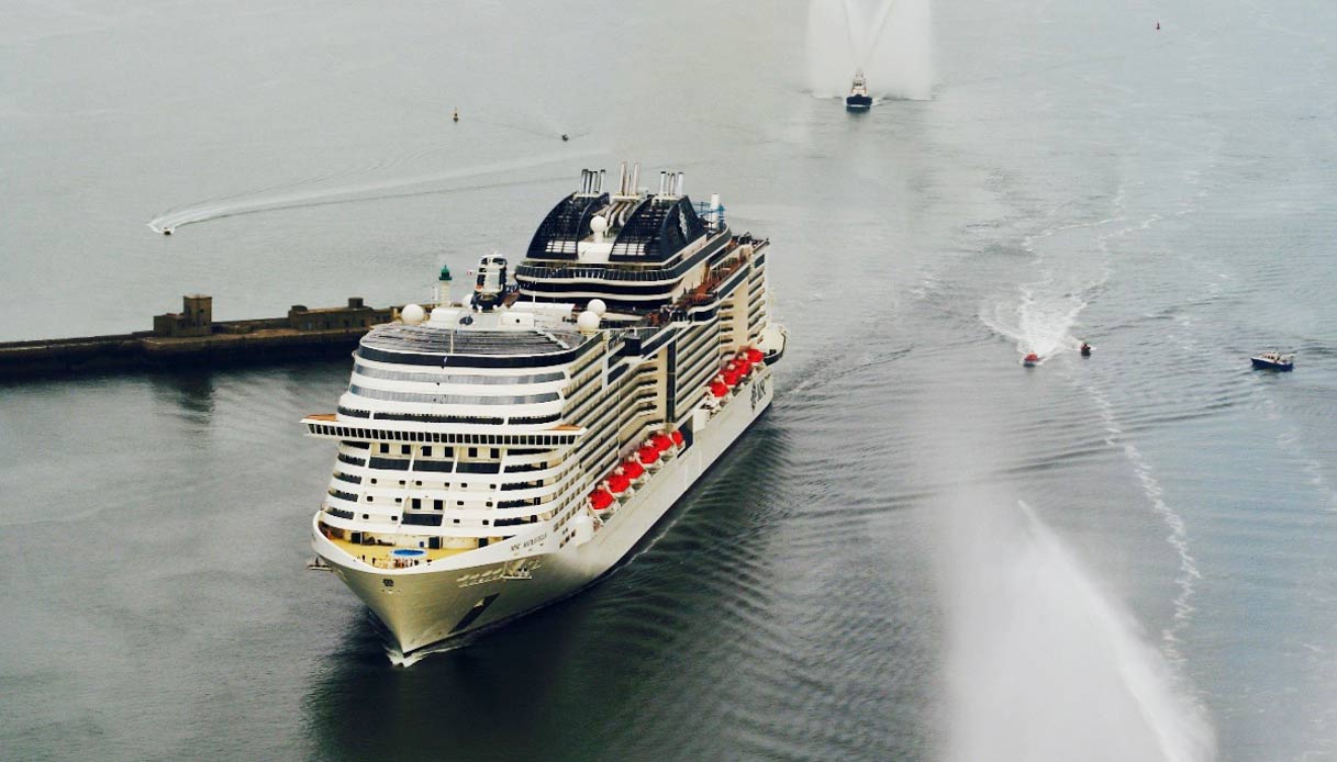 MSC Meraviglia: le immagini della nave più grande mai costruita in Europa