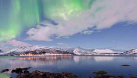 L’aurora boreale a Senja: lo spettacolo è mozzafiato