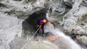 Canyoning in Umbria: la Forra del Casco, avventura per tutti