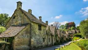 Bibury villaggio Inghilterra