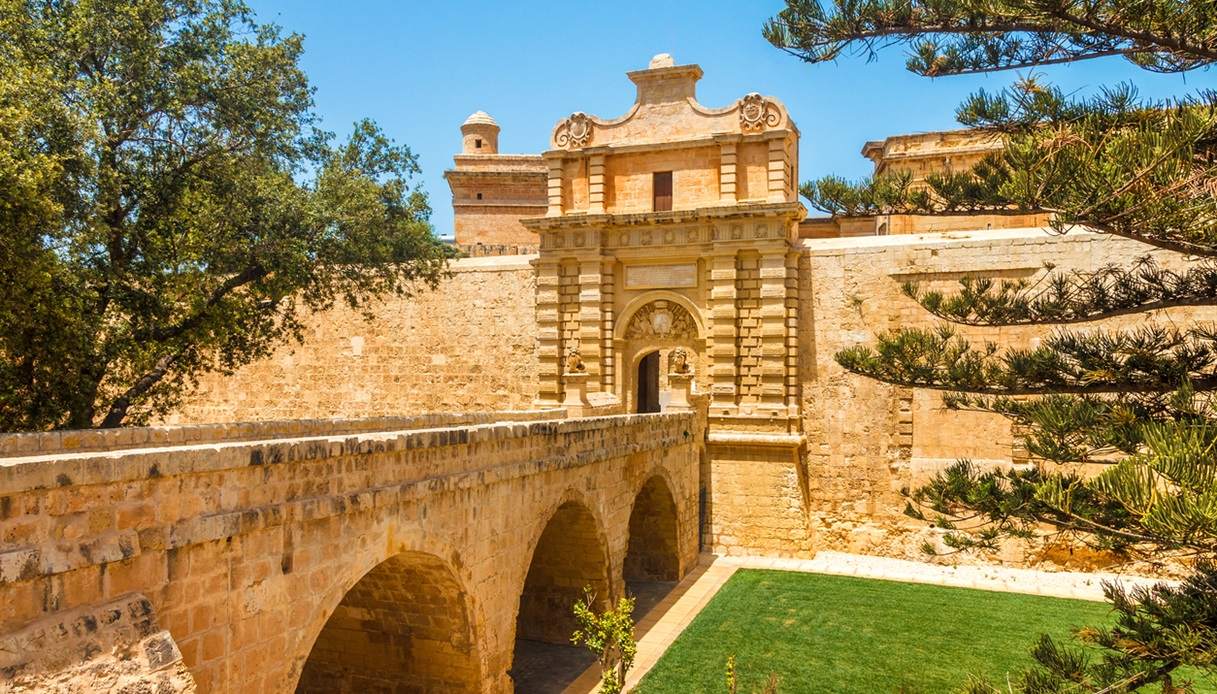La porta d'accesso a Mdina