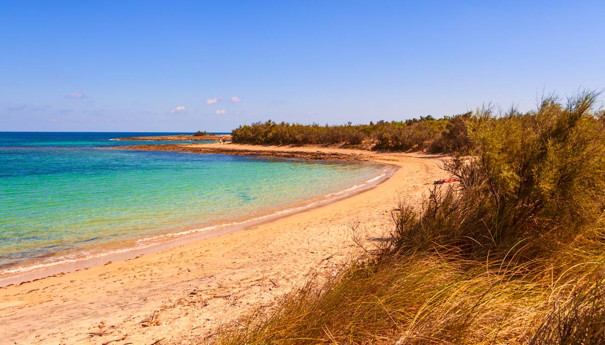 Mare di Carovigno, sulla costa del Salento