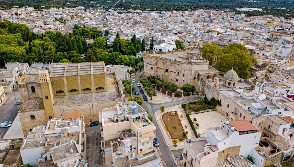 Carovigno con il suo centro storico