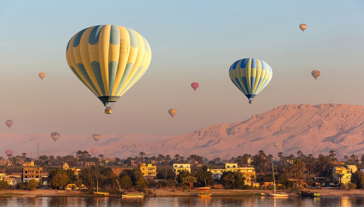 Mongolfiere sul Nilo, Luxor