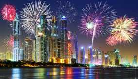 Capodanno fuochi d'artificio