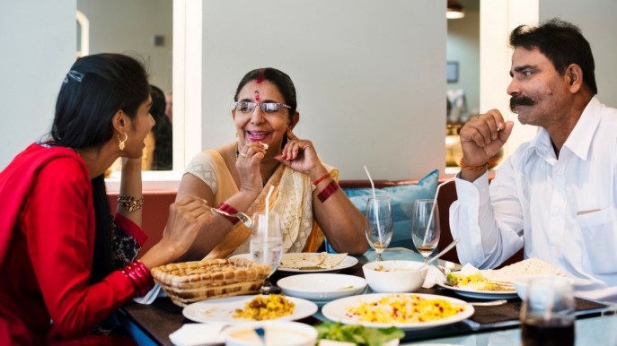India: norme di comportamento a tavola