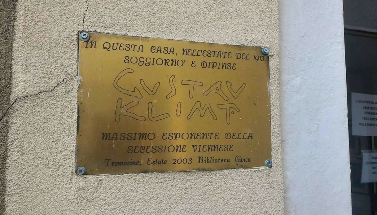 In vendita l'immobile che ospitò Gustav Klimt a Tremosine
