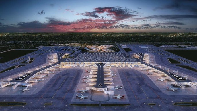 Ecco come sarà il nuovo spettacolare aeroporto di Istanbul