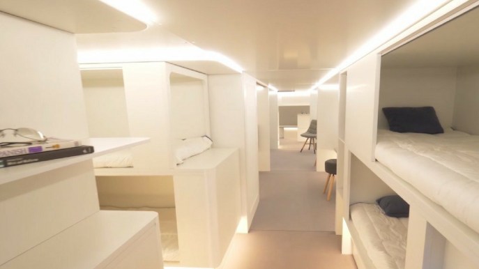 Entro il 2020 Airbus prevede di inserire letti a castello sui propri aerei