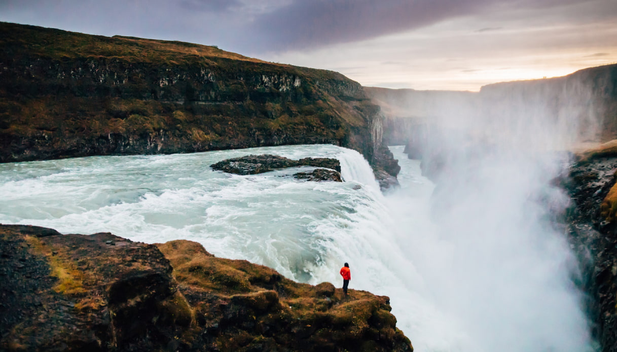 Gullfoss, cascata in Islanda