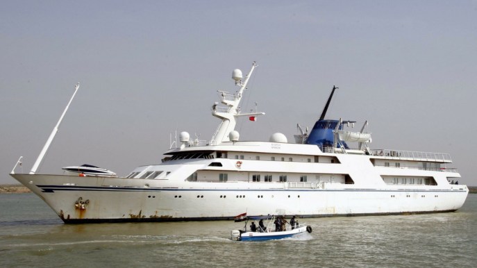Lo yacht di Saddam diventa un hotel di lusso in mezzo al mare