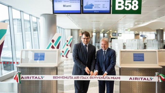 Decolla il primo volo Milano Malpensa Miami di Air Italy