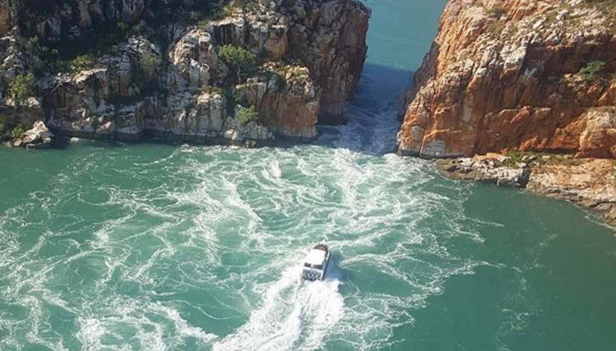 Horizontal Falls, le incredibili cascate orizzontali in Australia