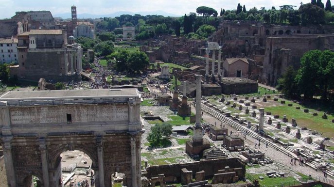 Roma: da oggi è possibile percorrere il sentiero lungo le pendici del Palatino