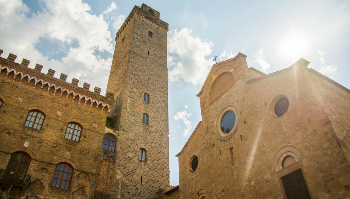 San Gimignano torre rognosa