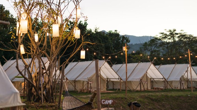 Glamping Wedding: il matrimonio in campeggio è trendy