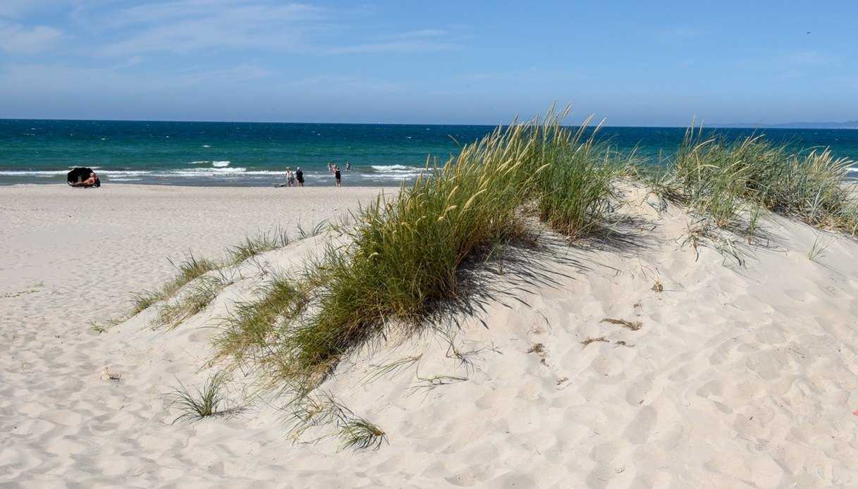 Hornbæk Beach, poco distante da Copenaghen 