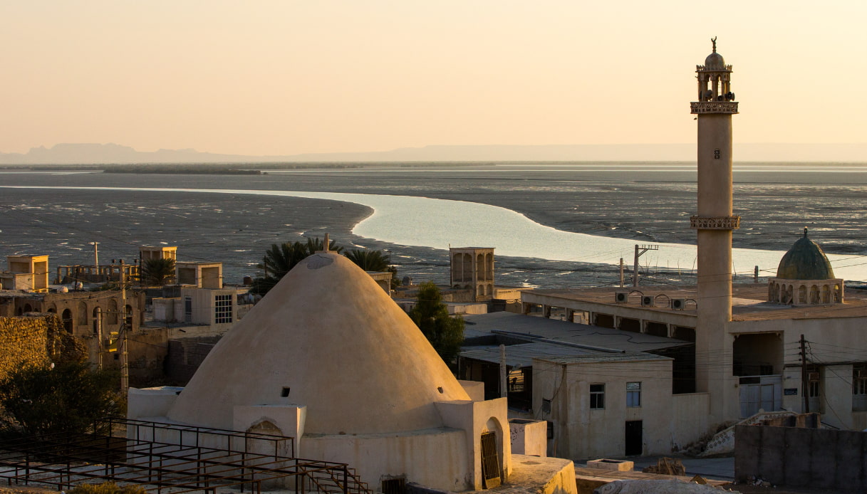 Laft, villaggio sull'isola di Qeshm nel Golfo Persico