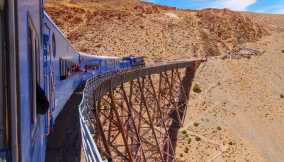 Tren de las Nubes sopra il Viadotto di La Polvorilla