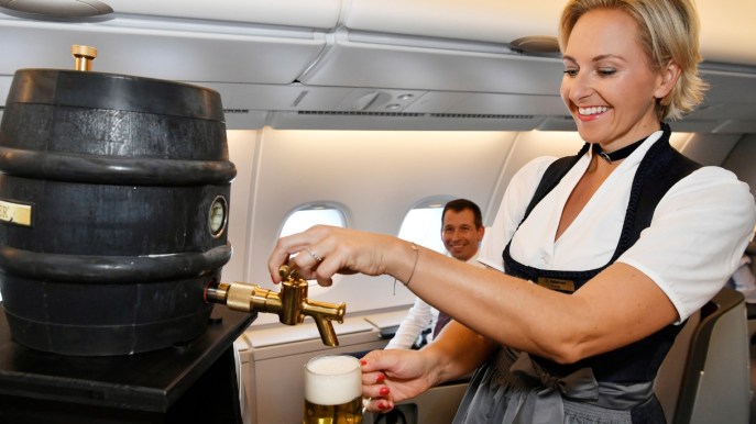 Oktoberfest in volo sugli aerei Lufthansa